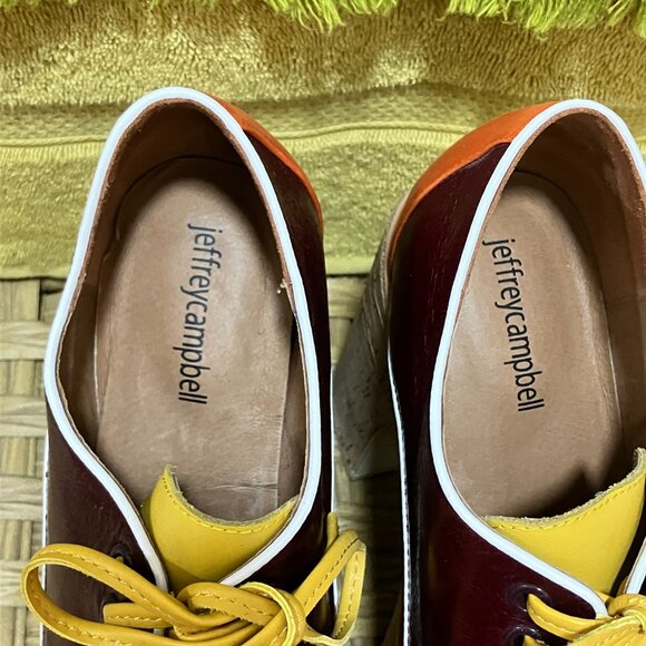 *GENTLY WORN!* Jeffrey Campbell SHAGGIN Platforms, Size 8.5 (best for size 8)!!! - Picture 5 of 14